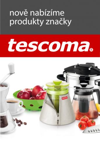 V nabídce máme kvalitní produkty tradiční české značky Tescoma